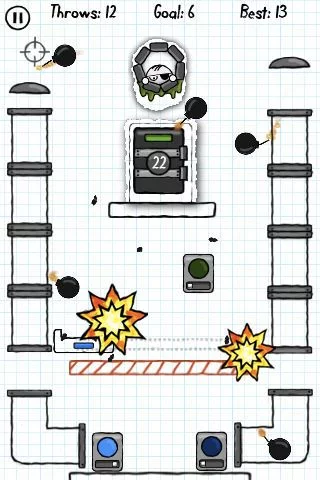 Изображение игры: Doodle Bomb Lite