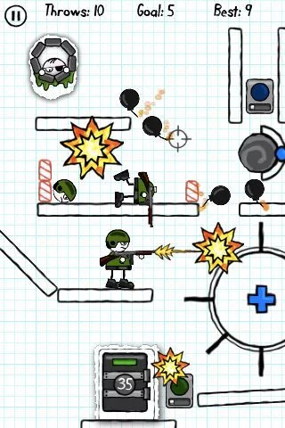 Изображение игры: Doodle Bomb Lite