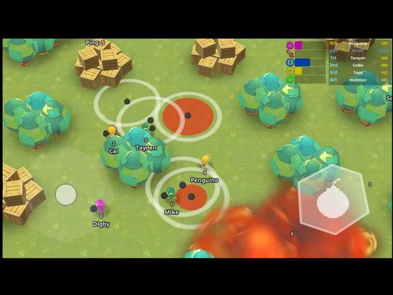 Изображение игры: Bomb.io Royale Battlegrounds