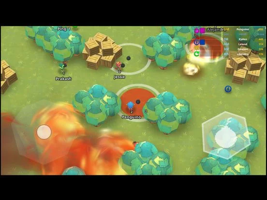 Изображение игры: Bomb.io Royale Battlegrounds