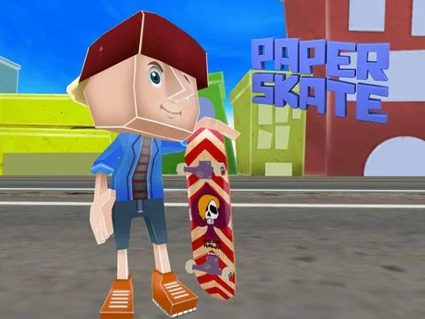 Изображение игры: Paper Skate