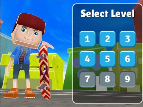 Изображение игры: Paper Skate