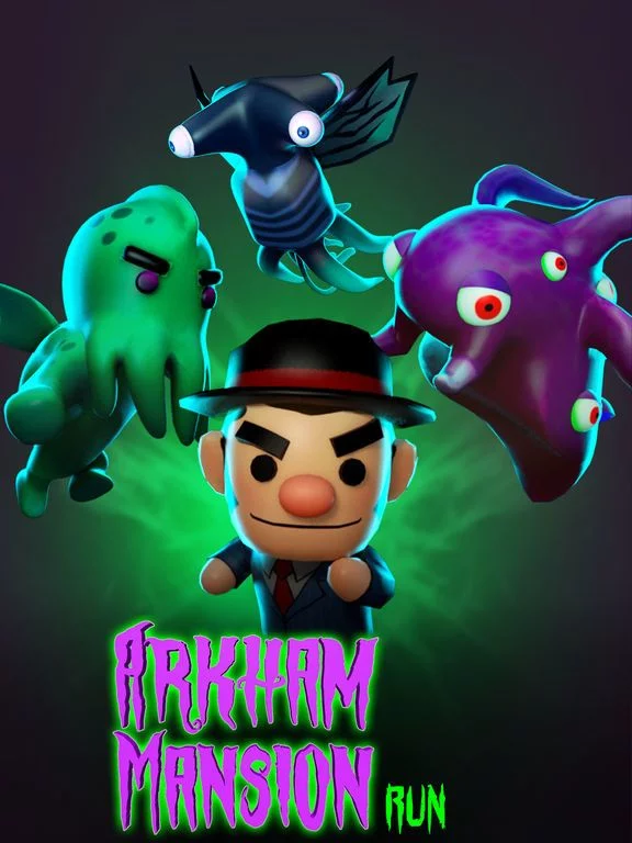 Изображение игры: Arkham Mansion Run