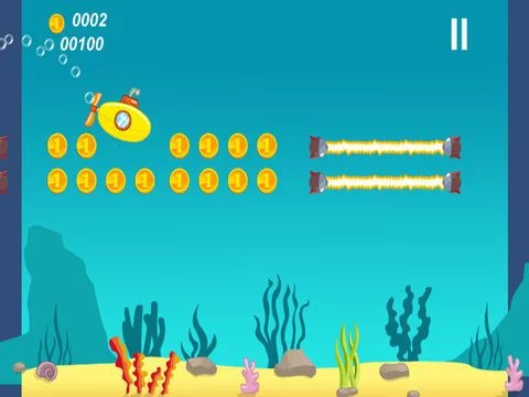 Изображение игры: Submarine Dash!!