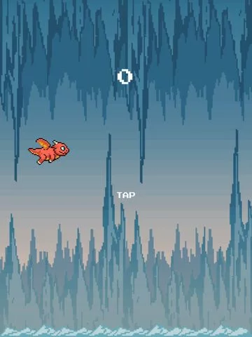 Изображение игры: Hard to Fly: Flappy Dragon Adventure Free