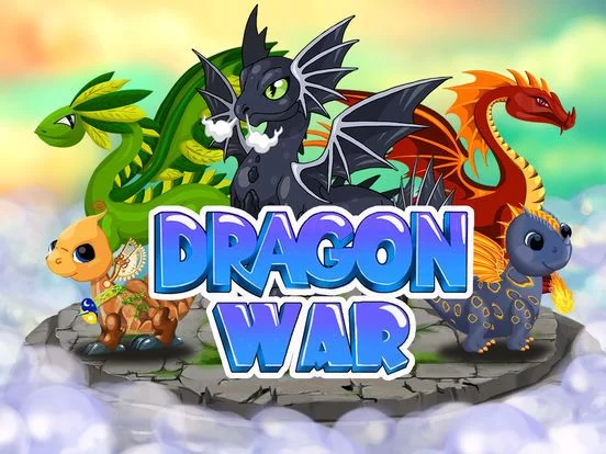 Изображение игры: Dragon War: Dragons Fighting & Battle game