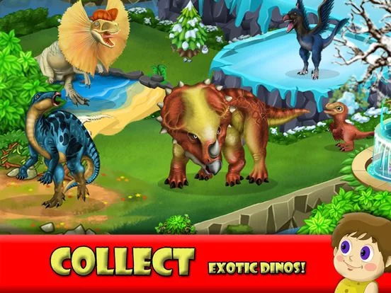 Изображение игры: DINO WORLD -Jurassic Idle game