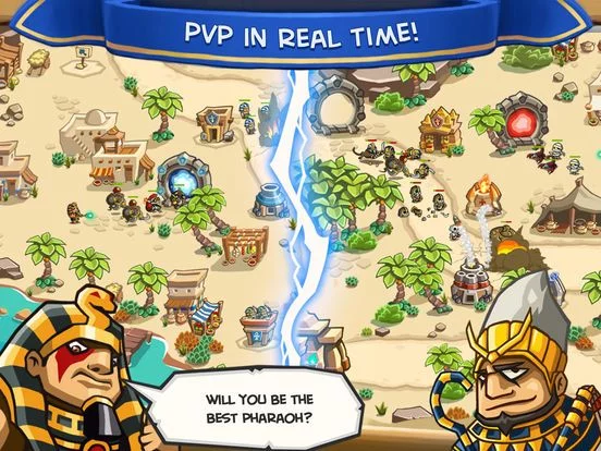 Изображение игры: Empires of Sand TD - Egypt War