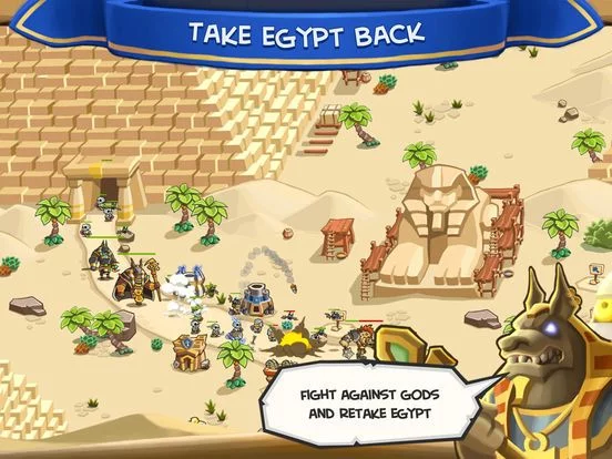 Изображение игры: Empires of Sand TD - Egypt War