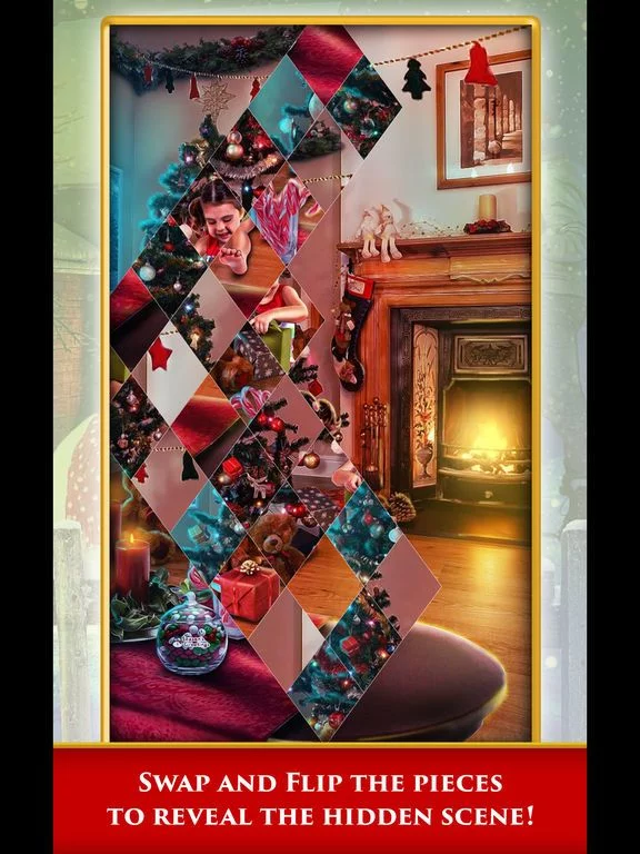 Изображение игры: Hidden Scenes Christmas Puzzle