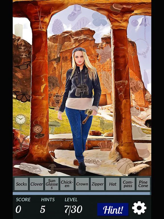 Изображение игры: Hidden Object - Eden Escape Adventure