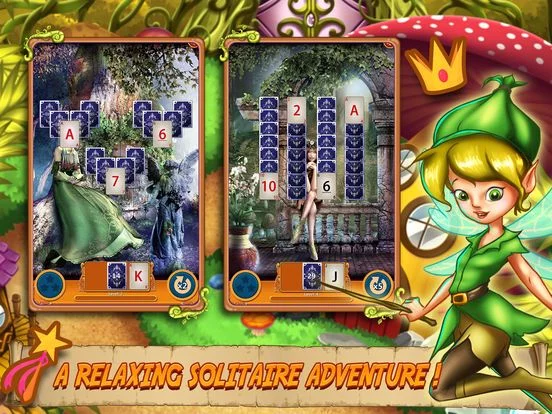 Изображение игры: Solitaire Elven Wonderland