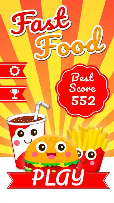 Изображение игры: Fast Food Fun Run