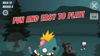 Изображение игры: Backyard Zombies Shooting game
