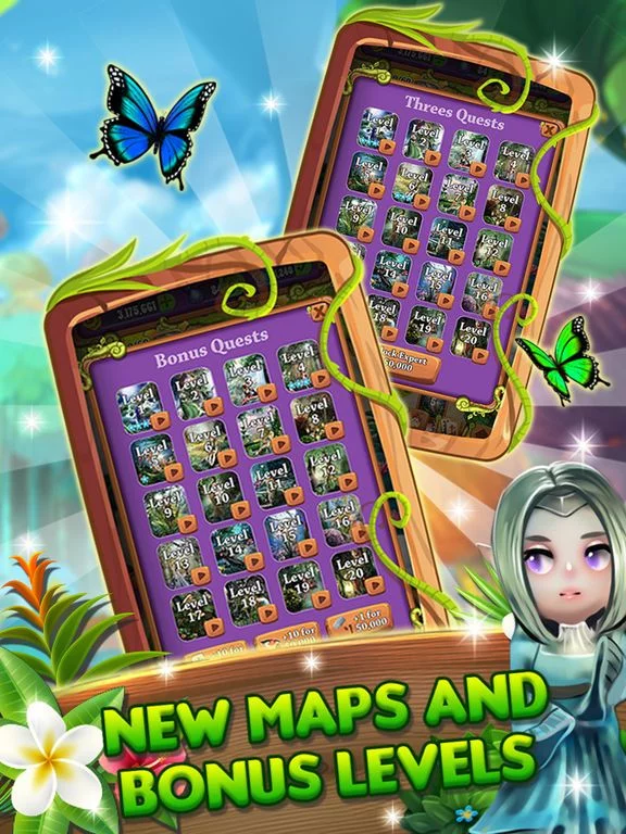 Изображение игры: Mahjong Quest: Elven Journey