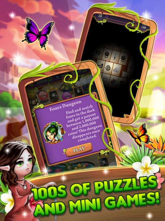 Изображение игры: Mahjong Quest: Elven Journey