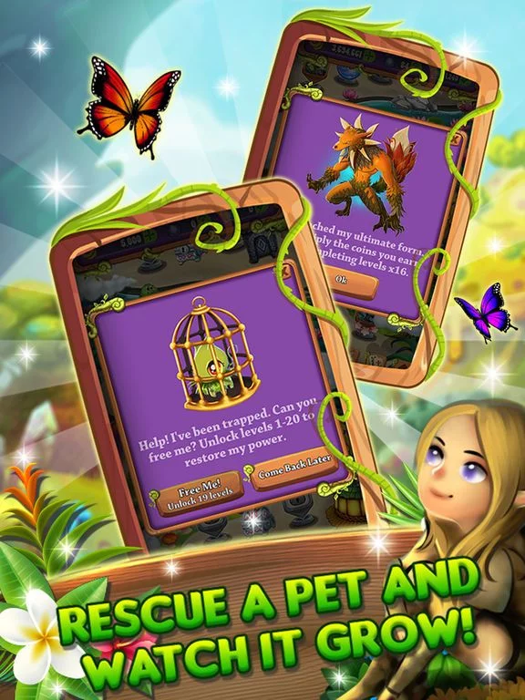 Изображение игры: Mahjong Quest: Elven Journey