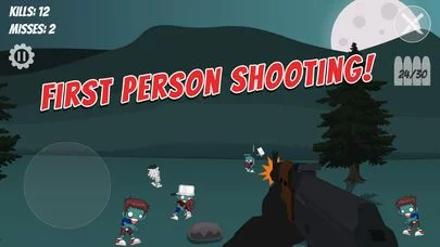 Изображение игры: Zombies In My Backyard