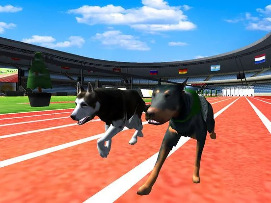 Изображение игры: Crazy Racing Dog Simulator