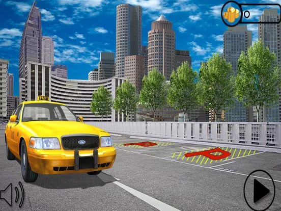 Изображение игры: Crazy City Taxi Car Driver 3D