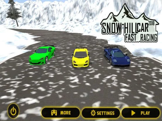 Изображение игры: Snow Hill Car Fast Racing 2018