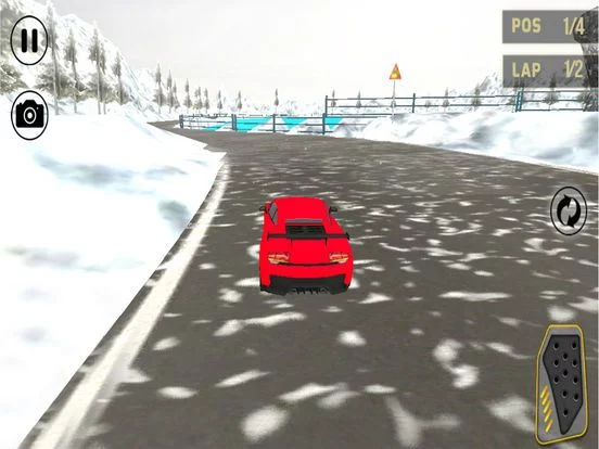 Изображение игры: Snow Hill Car Fast Racing 2018
