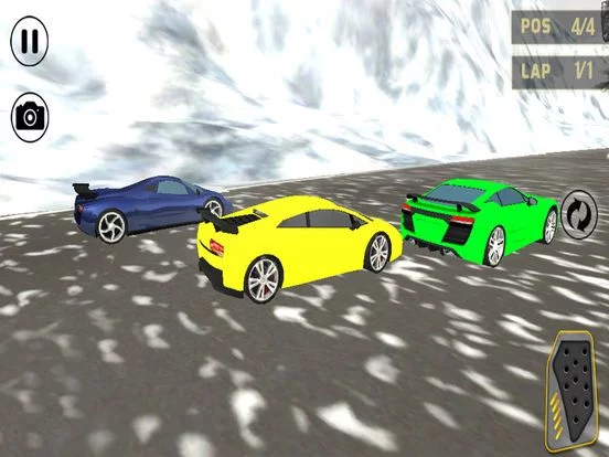 Изображение игры: Snow Hill Car Fast Racing 2018