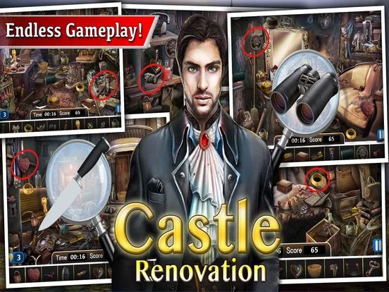 Изображение игры: Hidden Object Castle Renovations