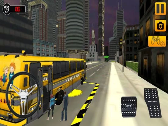 Изображение игры: Extreme School Bus Driving 3D