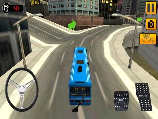 Изображение игры: Extreme School Bus Driving 3D