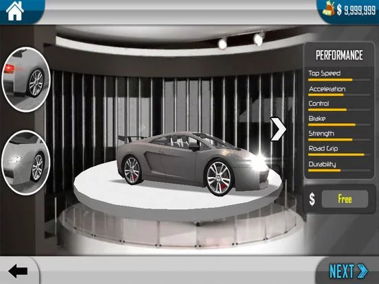 Изображение игры: Sports Car racing Simulator 3D