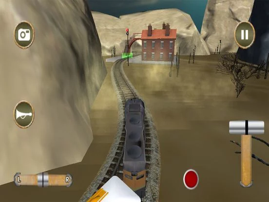 Изображение игры: Snow Train Drive Simulation 3D