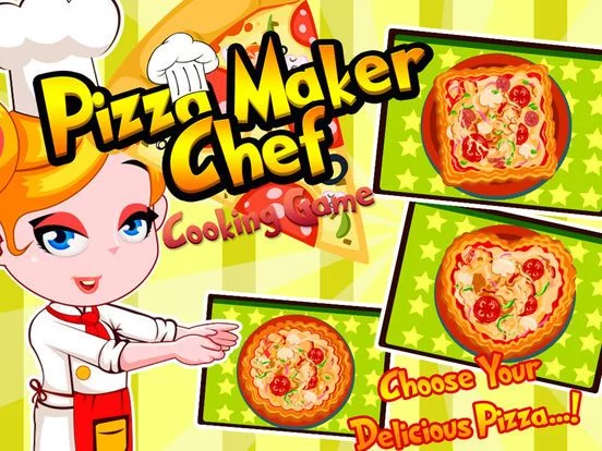 Изображение игры: Pizza Maker Chef - Kitchen Cooking Game