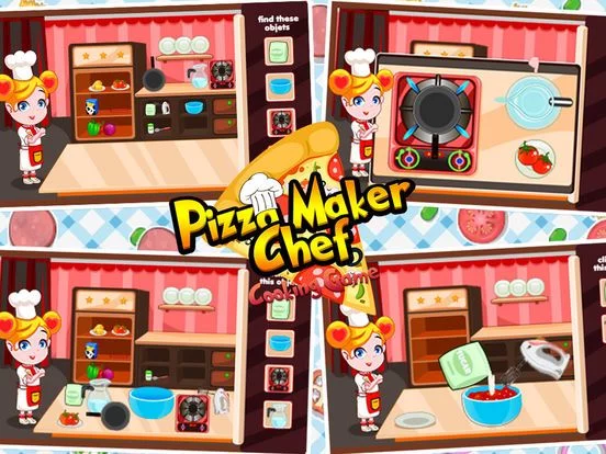 Изображение игры: Pizza Maker Chef - Kitchen Cooking Game