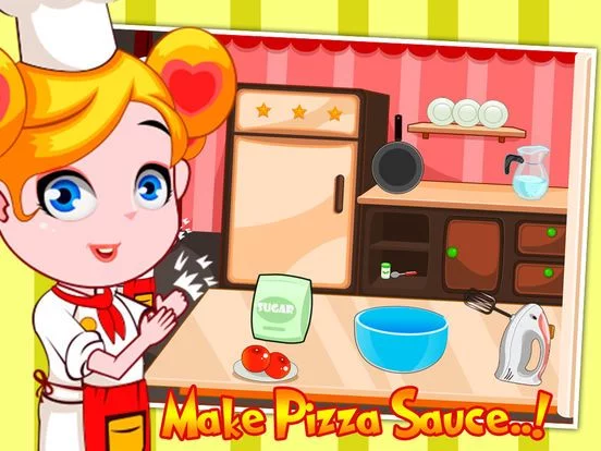 Изображение игры: Pizza Maker Chef - Kitchen Cooking Game
