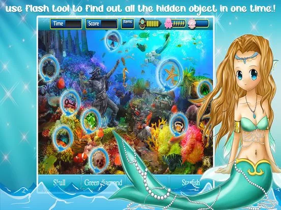 Изображение игры: Ocean Lost Mysterious World: Hidden Object