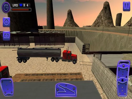 Изображение игры: Oil Tanker Cargo Transporter