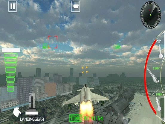 Изображение игры: Real Air Force Jet Fighter 3D