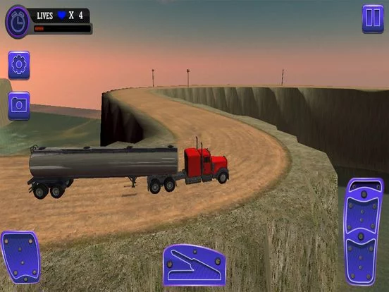Изображение игры: Oil Tanker Cargo Transporter