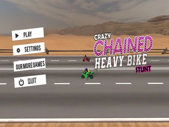 Изображение игры: Crazy Chained Heavy Bike Stunt