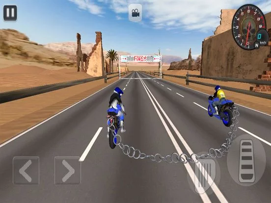 Изображение игры: Crazy Chained Heavy Bike Stunt