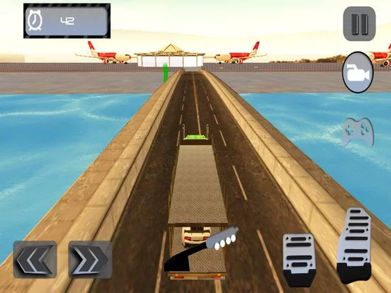 Изображение игры: Real Plane Truck Car Transport