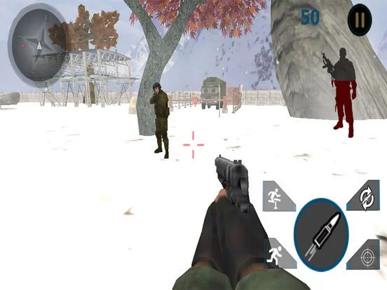 Изображение игры: Elite Sniper Commando Battle