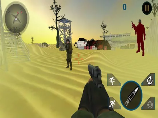 Изображение игры: Elite Sniper Commando Battle