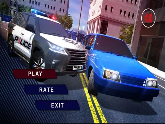 Изображение игры: Extreme Police Car Shooting 3D