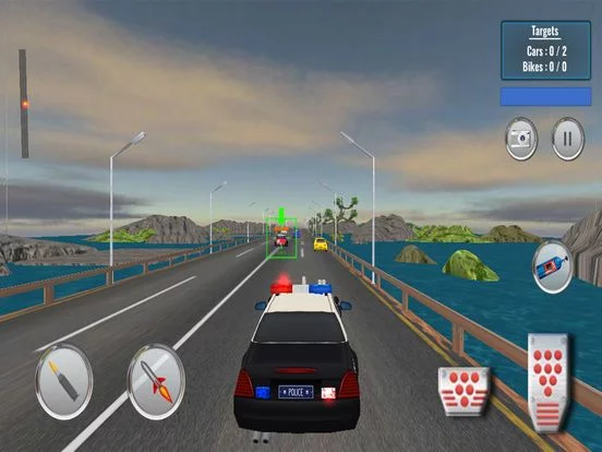 Изображение игры: Extreme Police Car Shooting 3D