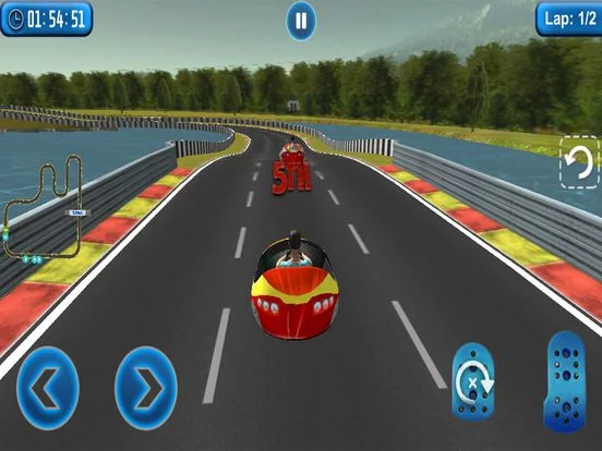 Изображение игры: Bumper Car Race Simulator 2018