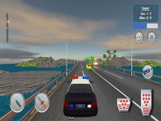 Изображение игры: Extreme Police Car Shooting 3D