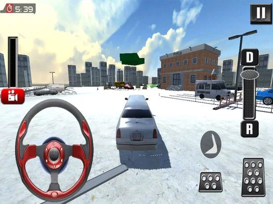 Изображение игры: Real Limo City Car Parking 3D