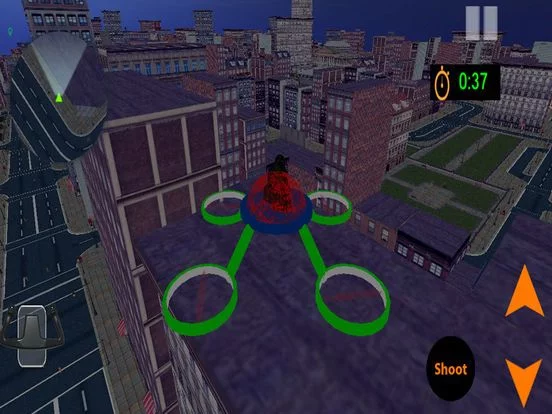 Изображение игры: Drone QuadCopter Flight Strike